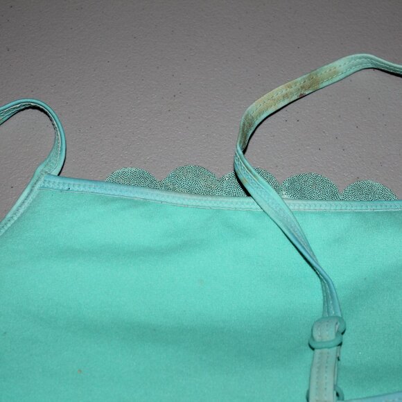 Blue 2 Pcs Justice Tankini Swimsuit Size 14 - Picture 7 of 11